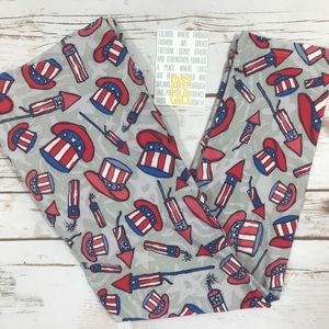 NWT LuLaRoe OS Americana 🇺🇸 Leggings